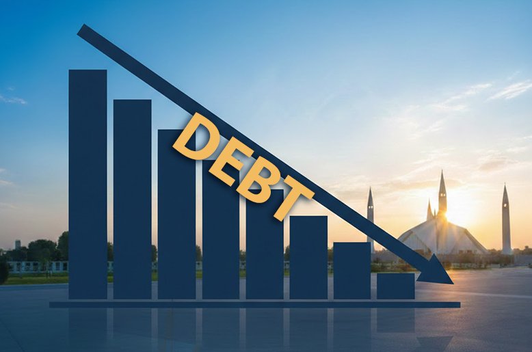 Pakistan debt decline