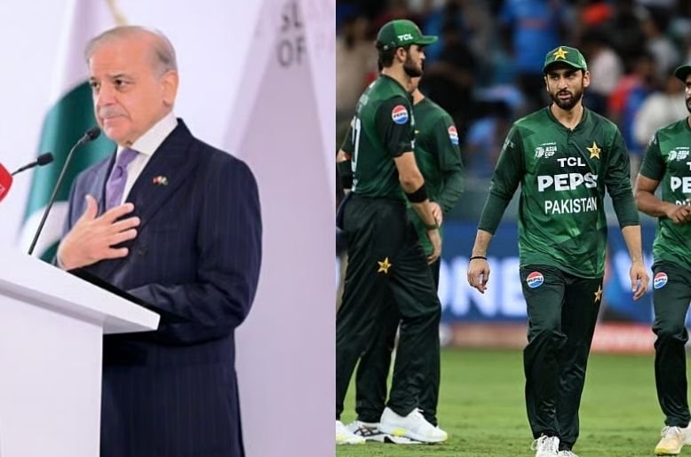 PM Shehbaz pakistan team