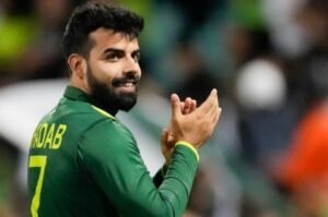 PCB warns Shadab Khan after he criticised ex-stars post-Namibia win