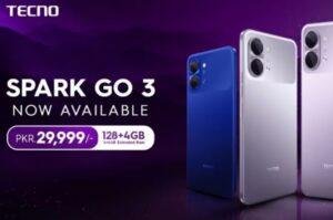 Tecno Spark GO 3 released in Pakistan