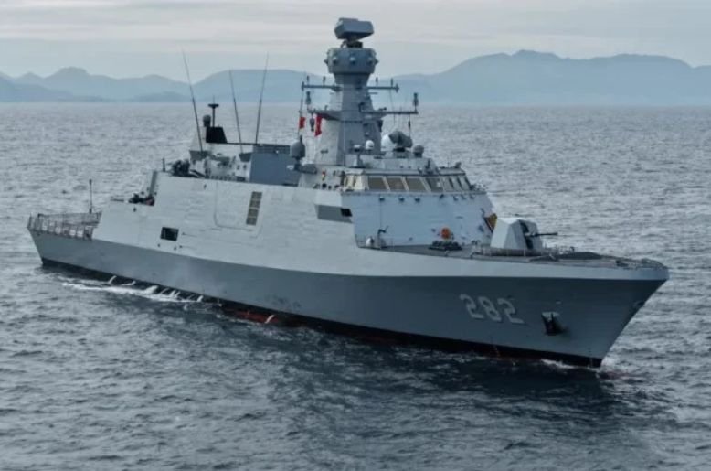 PNS Khaibar takes part in Pakistan Turkey naval exercise during inaugural journey