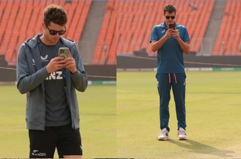 Why New Zealand captain take photo of pitch?