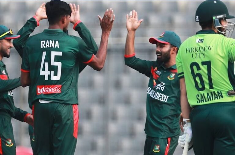 Bangladesh thrash Pakistan by 8 wickets in 1st ODI of series