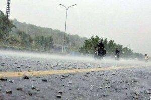 Rain, snowfall expected in the areas