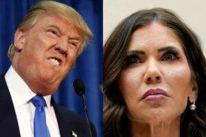 Donald Trump Kristi Noem
