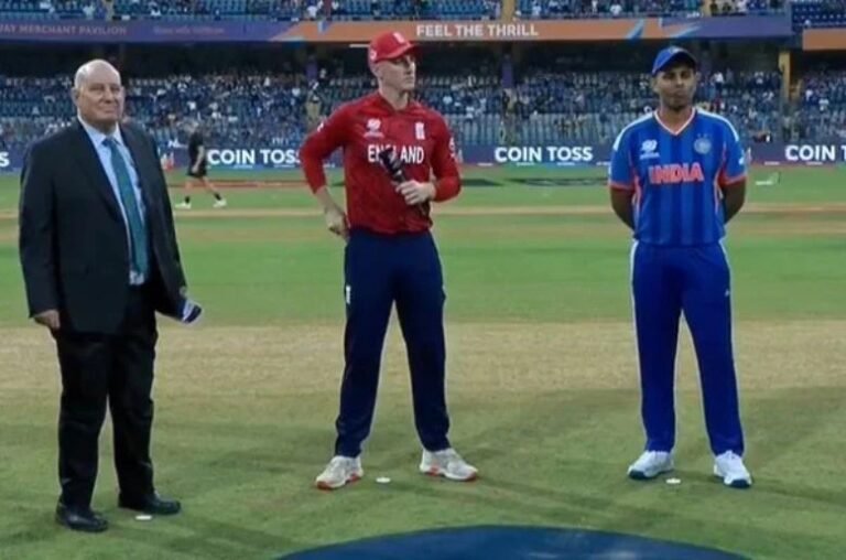 IND VS ENG semi final T20 World Cup 2026: England win toss