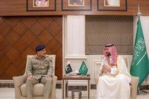 Field Marshal Asim Munir meets Saudi Defence Minister