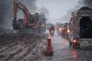 Rain Park Road Islamabad , Islamabad Rain, Park Road Islamabad , Islamabad, office goers,