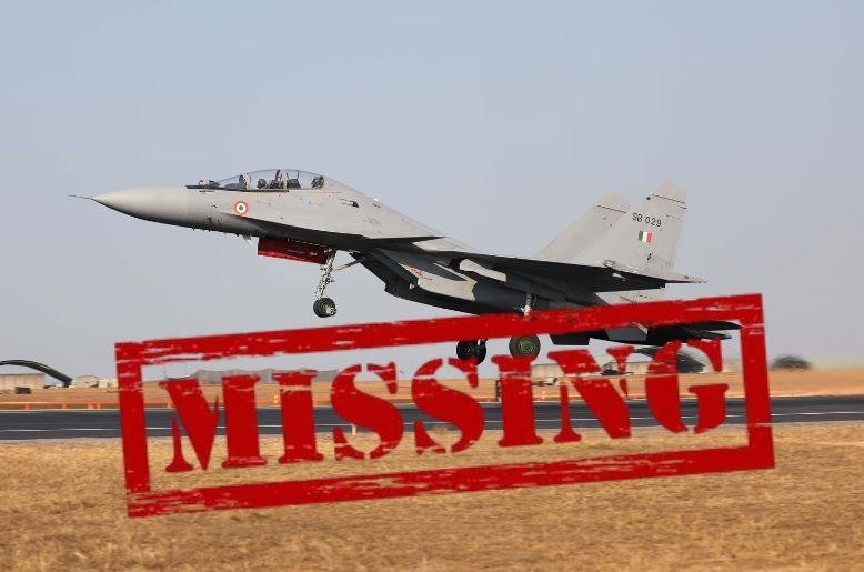Indian Air Force’s modern fighter jet Sukhoi Su-30 MKI goes missing