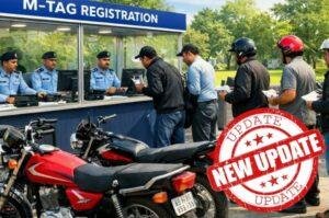 Islamabad to introduce free new M-Tag chip for motorcycles