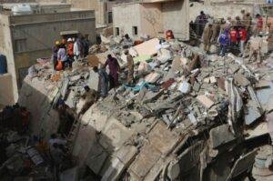 Karachi: Building wall collapses, 13 killed in Baldia Town