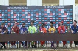 PSL 11 team captains joint press conference