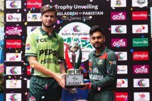 Pakistan Bangladesh ODI trophy