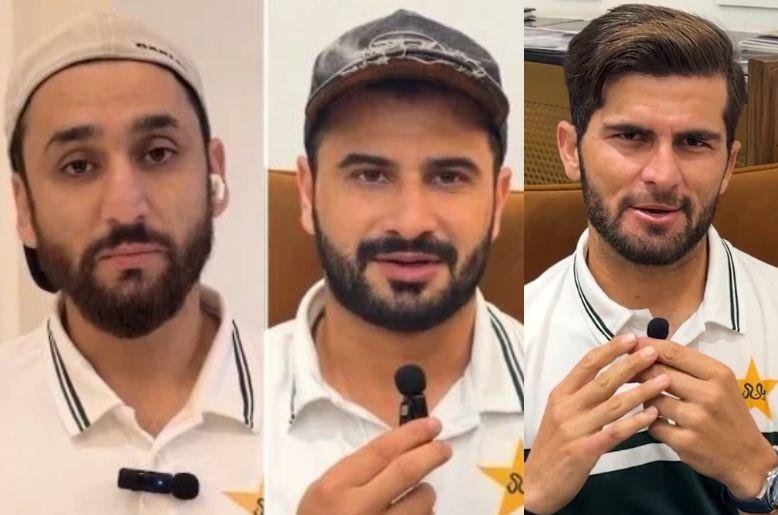 Pakistani cricket stars Eid, eid, eid-ul-fitr, pakistan cricket, pakistan cricket board, pcb, babar azam, shaheen afridi, salman ali agha,