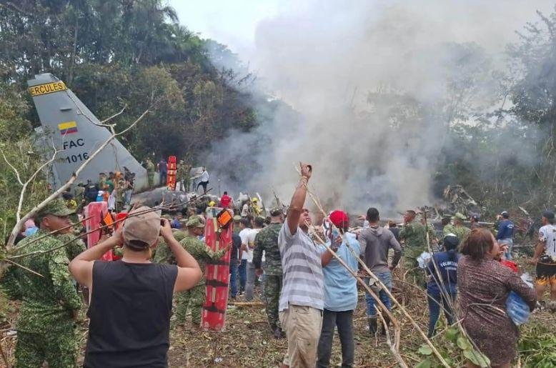 Plane crash colombia