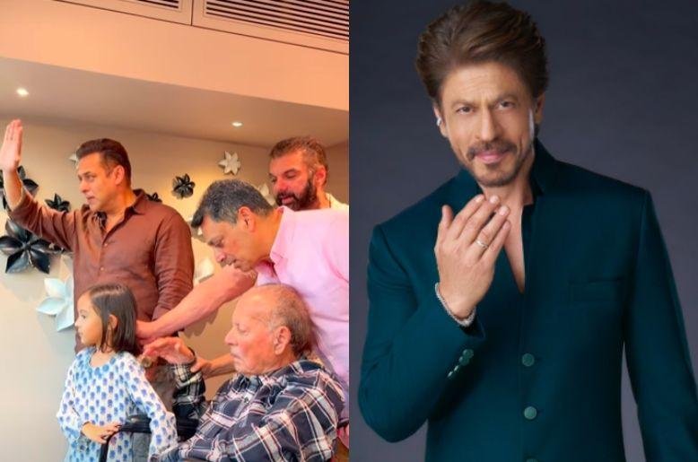 Shahrukh Khan Salman Khan Eid, slaman khan, shah rukh khan, eid, eid-ul-fitr
