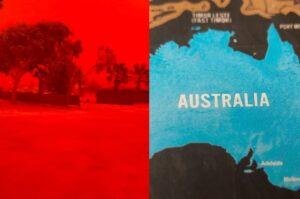 Sky turns red in Australia
