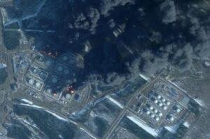 Ukraine targets Russian oil port near Finland border