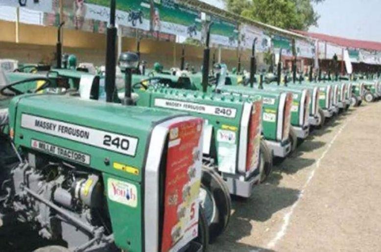 Govt green tractors