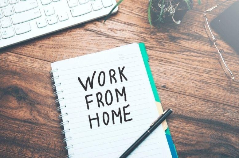 Work from home to save energy