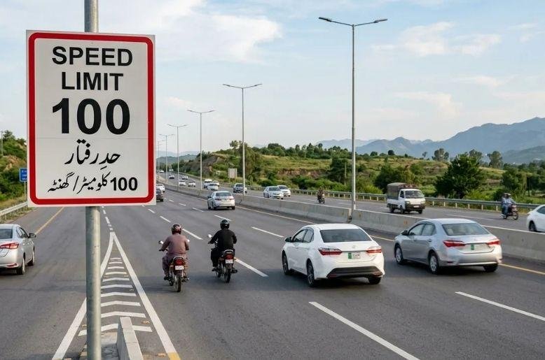 motorway speed limit announced
