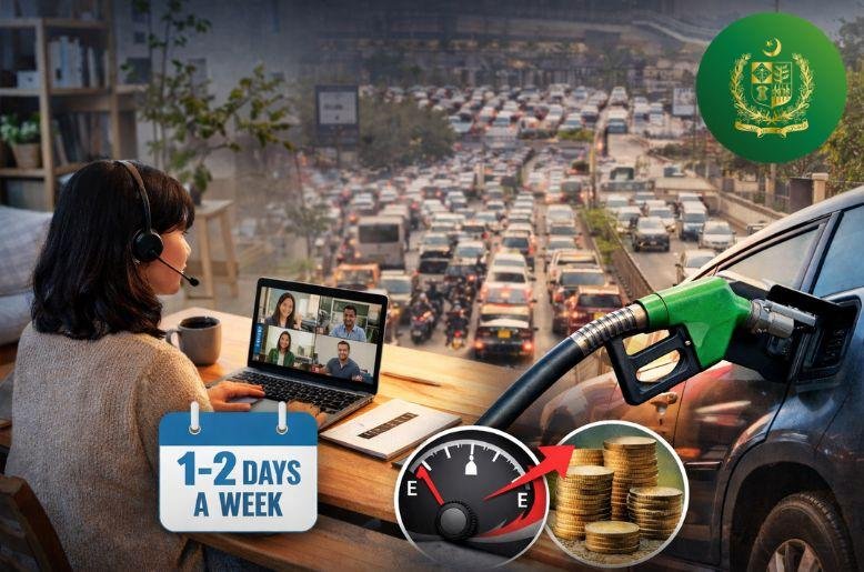 Pakistan fuel policy, work from home Pakistan, energy conservation Pakistan, global oil prices, Iran Israel war impact, Pakistan economy, petrol prices Pakistan, energy demand management
