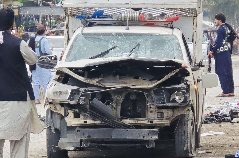 Bomb explosion targets police vehicle in KP