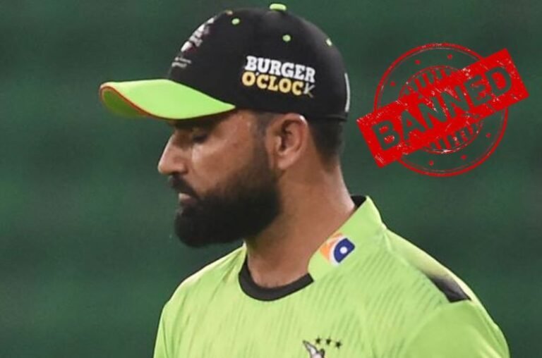 Fakhar Zaman ban