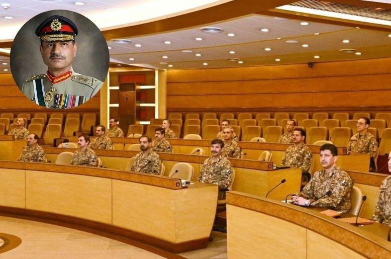 Asim Munir 274th corps commander conference