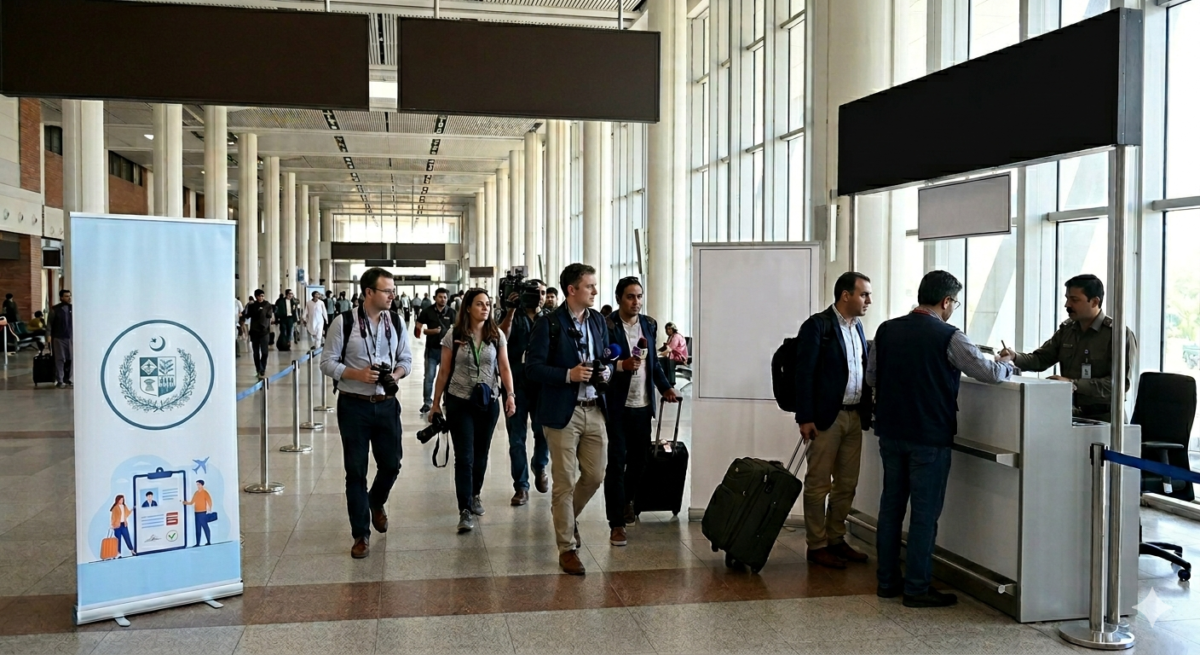 Foreign office Visa on Arrival Islamabad peace talks