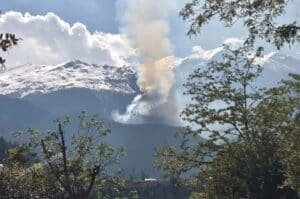 Indian Air Force plane crashes in ​​Kishtwar district, IIOJK