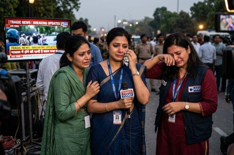 Indian media meltdown