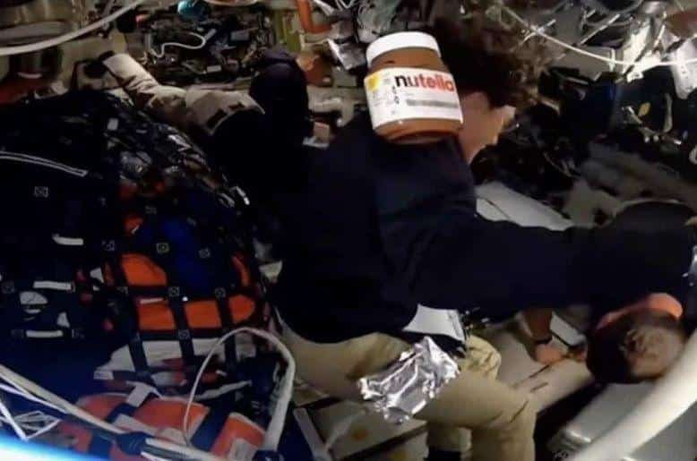 NASA reveals truth about video of Nutella jar on Artemis II