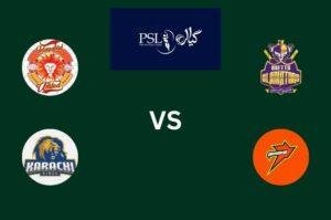PSL Quetta Islamabad Karachi