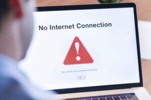 PTCL notification Internet disruption