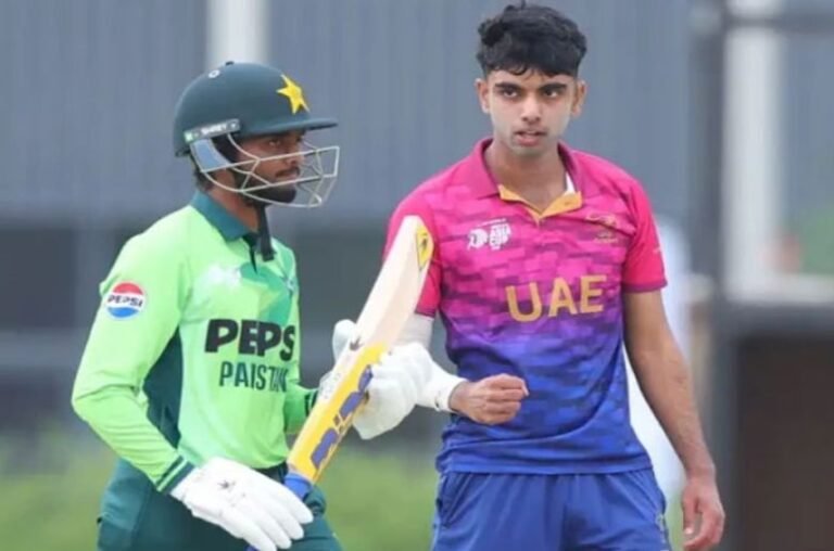 Pak u 19 vs uae u19