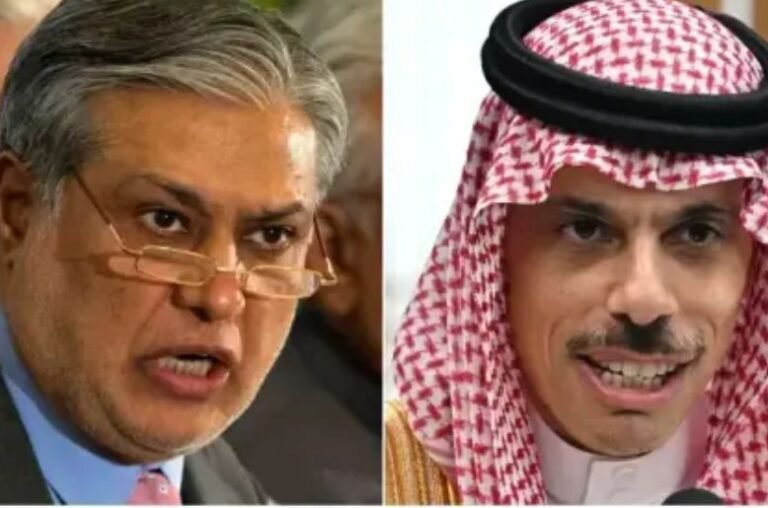 Pakistan, Saudi Arabia call for regional de-escalation in talks