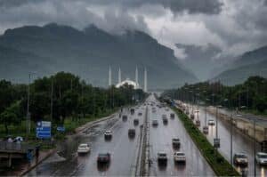 Sudden rain brings pleasant change in Islamabad weather today