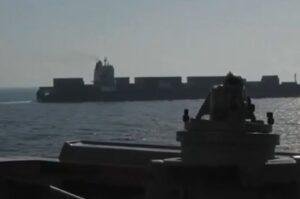 US Navy Iranian ship, Iran cargo ship, iranian cargo vessel, us navy strike iran ship, gulf of oman
