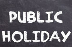 Will there be public holiday on May 1