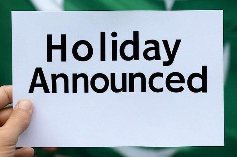 holiday rawalpindi april 9 10