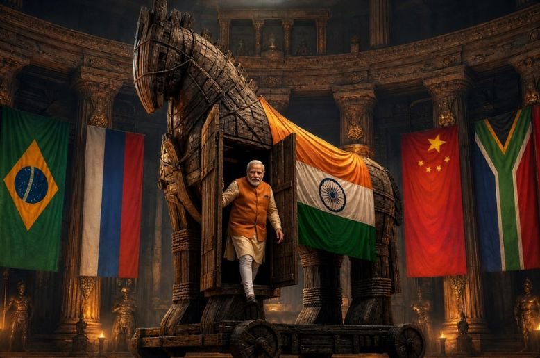 India as a “Trojan Horse” within the BRICS