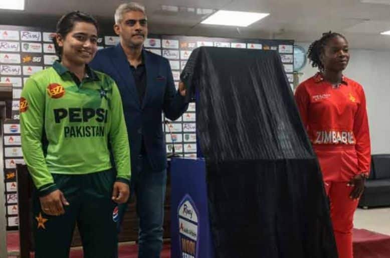PCB unveils trophy ahead of Pakistan–Zimbabwe Women’s ODI series