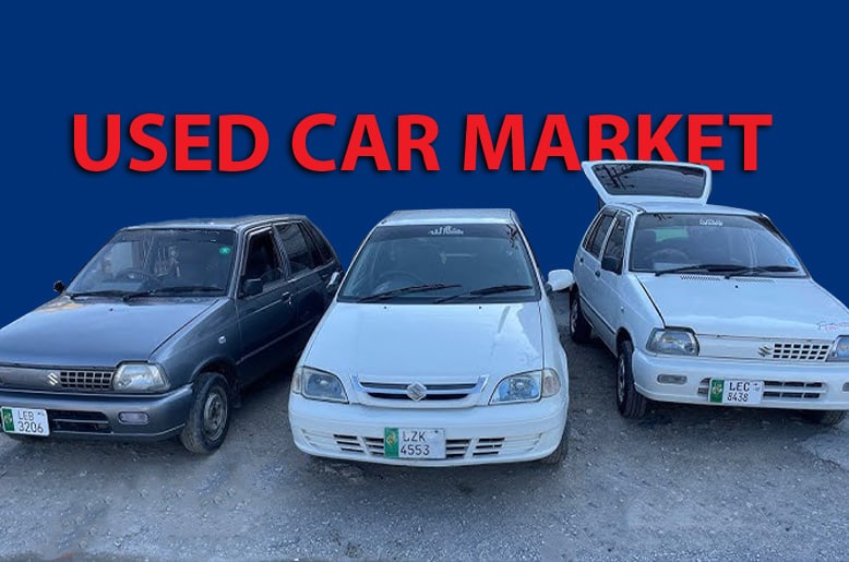 Used car market of Pakistan