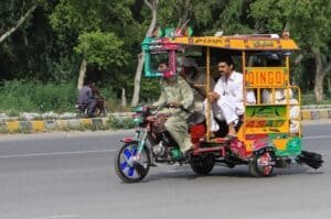 Qingqi rickshaws