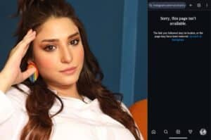 Real reason Ramsha Khan wiped her instagram overnight