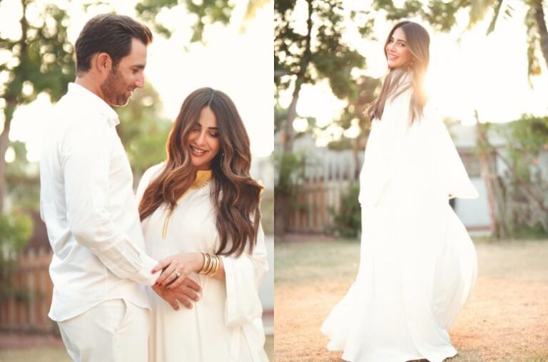 Ushna Shah announces first pregnancy with husband