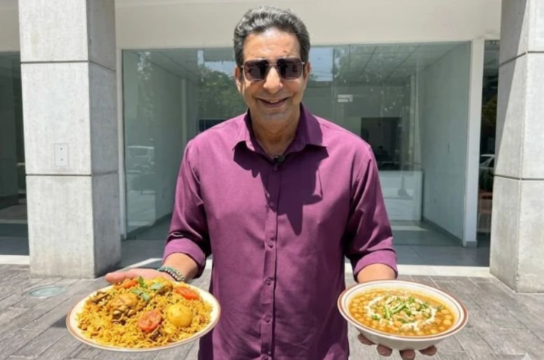 Wasim Akram food debate