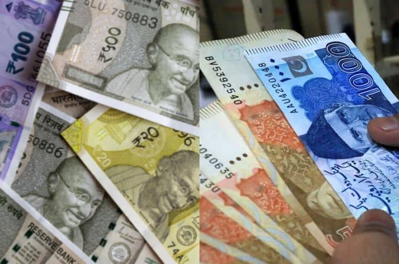 indian rupee pakistani rupee, indian currency, pakistani currency, state bank of pakistan, marka-e-haq