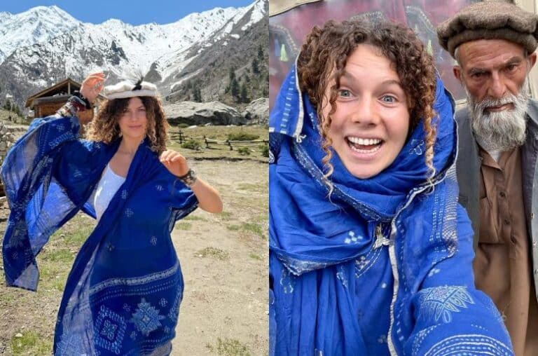 American vlogger impressed by Pakistani kindness as solo female traveller